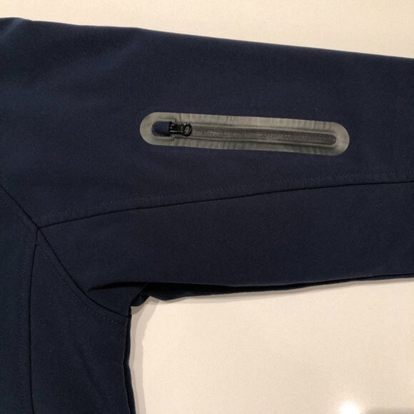 Stormtech Performance Casual Full Zip Jacket w ZipOut Quilted Lining Navy Sz S - Picture 14 of 16